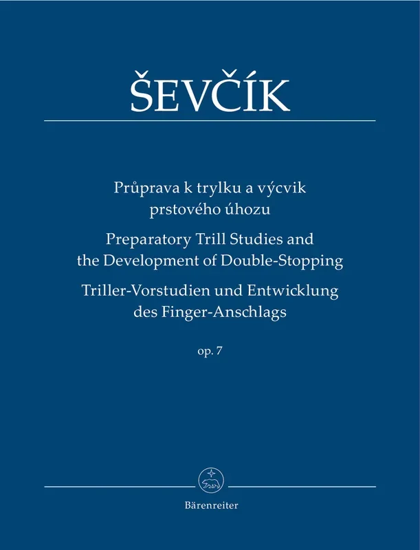 Ševčík: Preparatory Trill Studies & Double Stopping Op 7