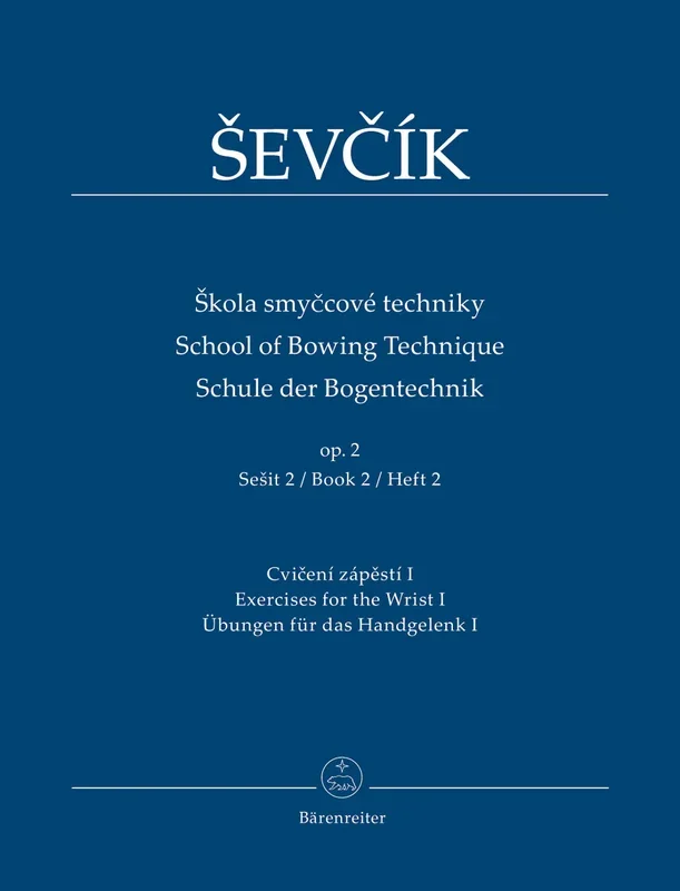 Ševčík: School of Bowing Technique for Violin Op 2, Book 2
