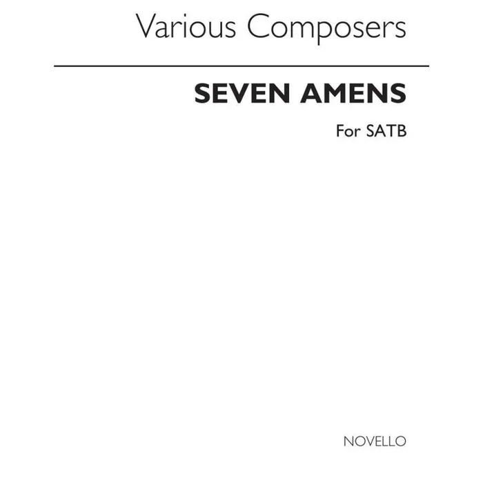 Seven Amens By Modern Composers
