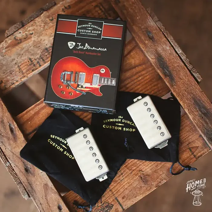 Seymour Duncan Custom Shop – 1960 ‘Bolin Burst‘ Les Paul® Joe Bonamassa ltd edition signed humbucker pickup set
