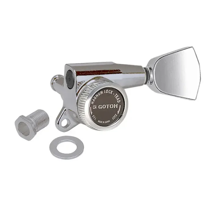 SG381 Magnum Lock Traditional Tuners 3 Aside with Tulip Metal Buttons (Model 04) 16 1 Gear Ratio