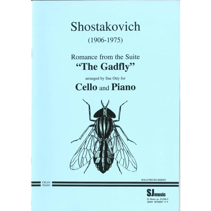 Shostakovich, Dmitri – Romance from The Gadfly (arr Vc)