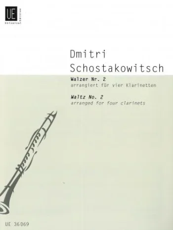 Shostakovitch : Waltz No2: 4 Clarinets