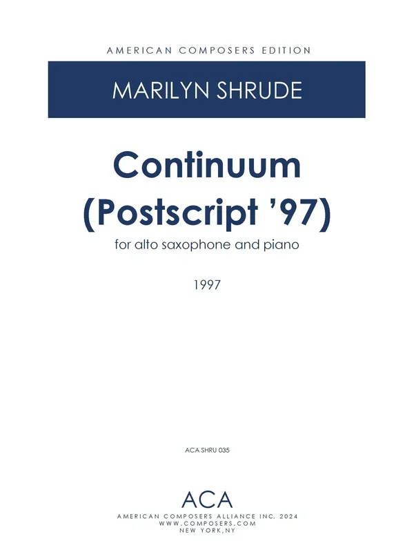 Shrude: Continuum (Postscript ’97)