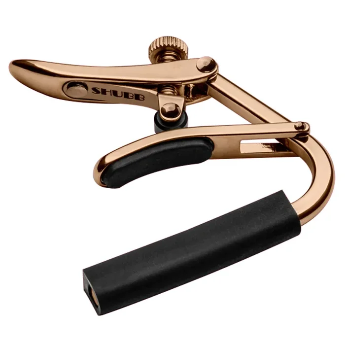 Shubb ‘Capo Royale‘ 12 String Guitar Capo ~ Rose Gold