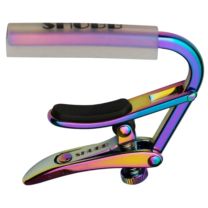 Shubb ‘Paua Pearl‘ Nylon String Guitar Capo ~ Iridescent