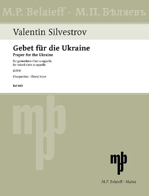 Silvestrov: Prayer for the Ukraine