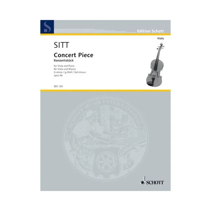 Sitt, Hans – Concert Piece G Minor op. 46