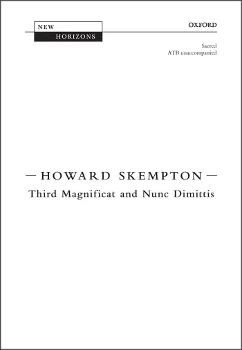 Skempton : Skempton: Third Magnificat and Nunc Dimittis for ATB unaccompanied (OUP) Digital Edition