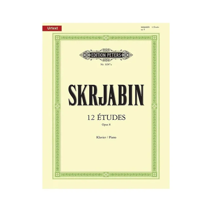 Skryabin, Alexander – 12 Studies, Op.8
