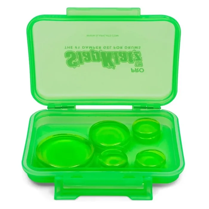 SlapKlatz Pro 10 Piece Drum Dampers, Green