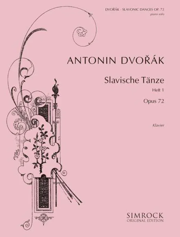Slavonic Dances Op 72 Book 1 Piano Book