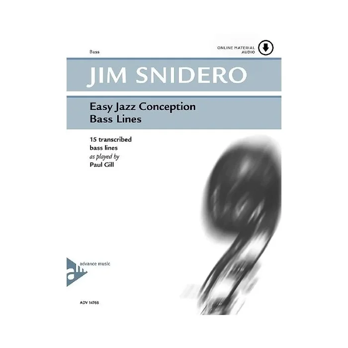 Snidero, Jim – Easy Jazz Conception Bass Lines