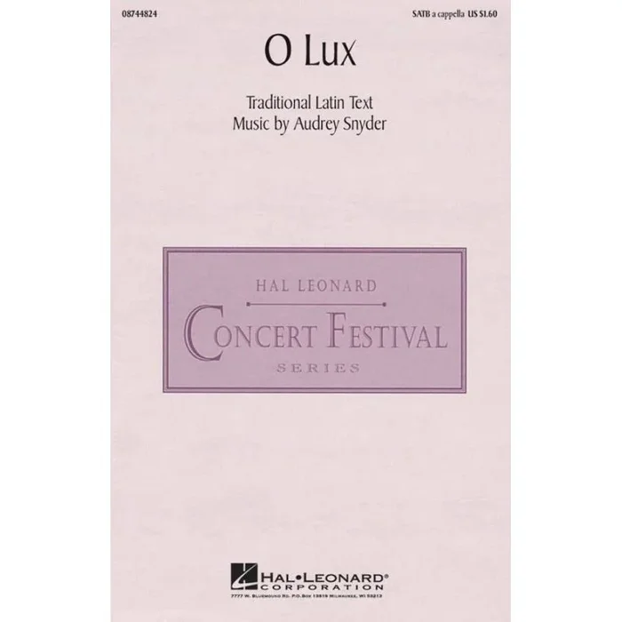 Snyder & Traditional – O Lux