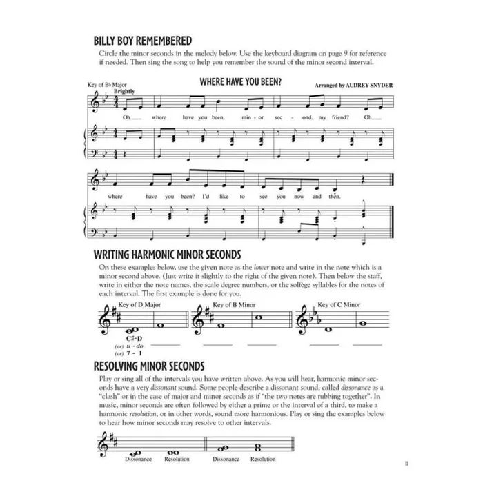 Snyder, Audrey – Thirty Days to Music Intervals