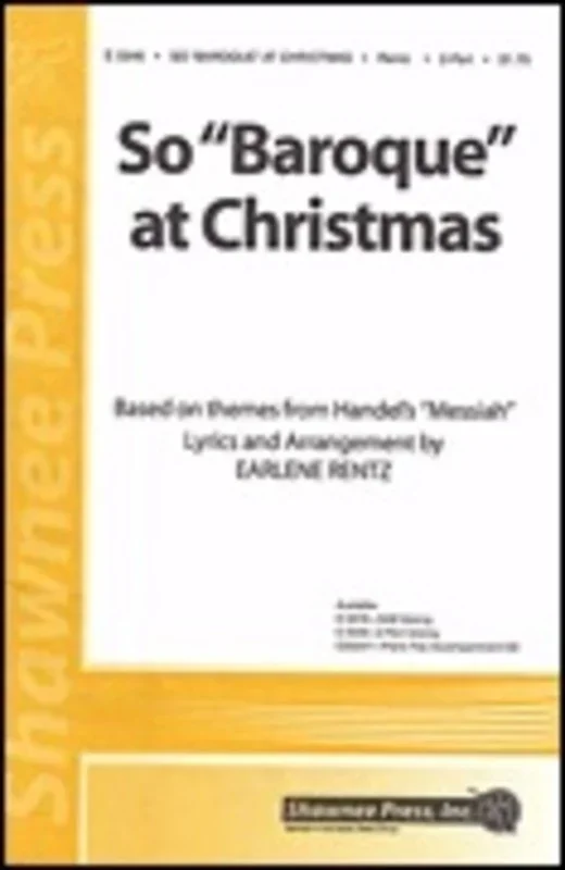 So Baroque At Christmas 2-Part Book