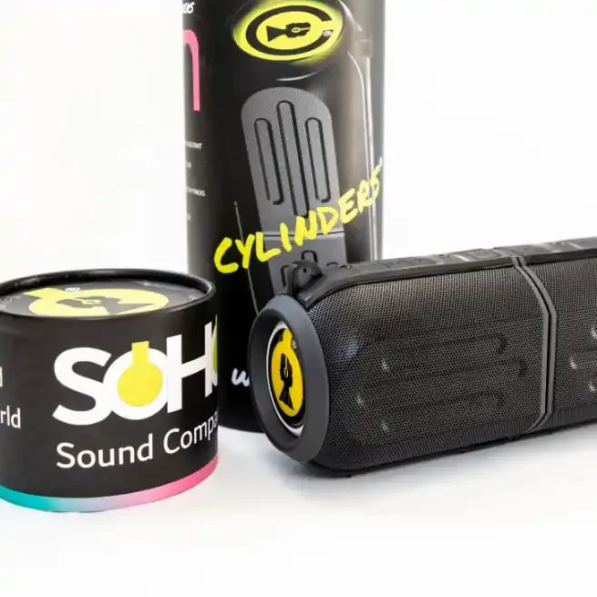 Soho Sound Company Cylinder Bluetooth Stereo Speaker