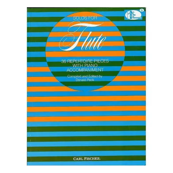 Solos for Flute 36 Repertoire Pieces (incl. Piano Accompaniment)