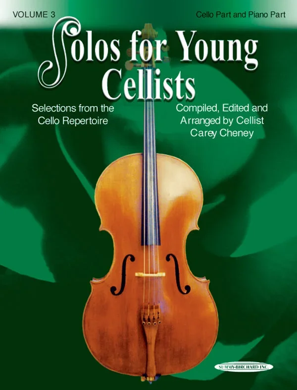Solos for Young Cellists – Volume 3