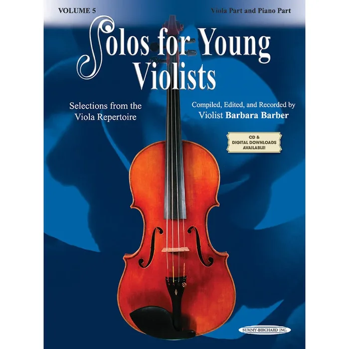 Solos for Young Violists Viola Part and Piano Acc. Volume 5