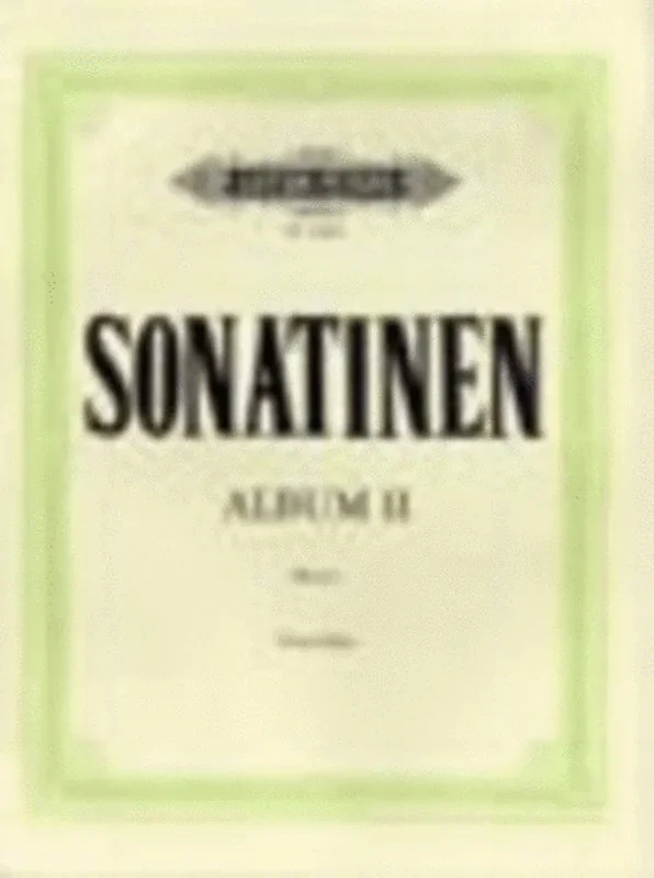 Sonatina Book 2 Ed Volger (Softcover Book)