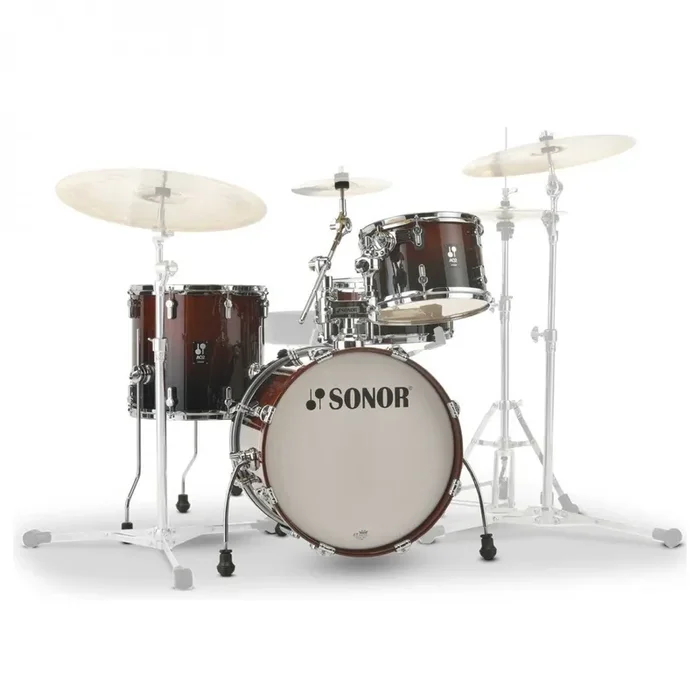 Sonor AQ2 Bop Drum Kit 18″ Bass Drum – Brown Fade