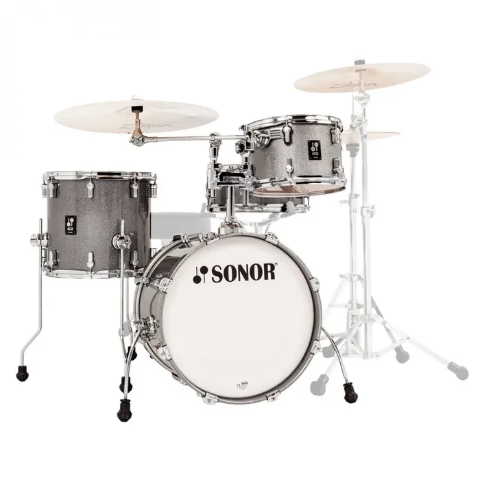 Sonor AQ2 Bop Drum Kit 18″ Bass Drum – Titanium Quartz