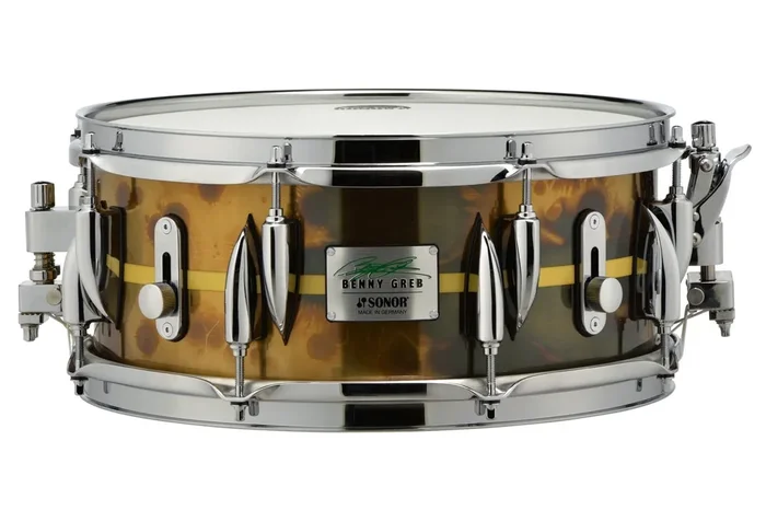 Sonor Benny Greb Signature 1.2mm Brass 13″ X 5.75″ Snare Drum