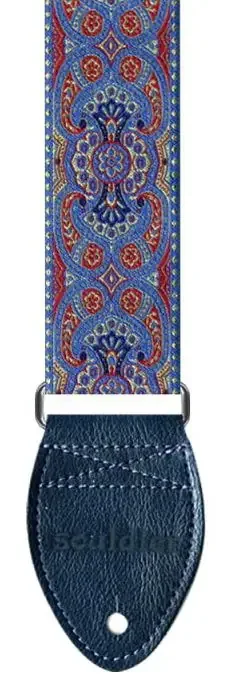 Souldier Guitar Strap Arabesque, Indigo