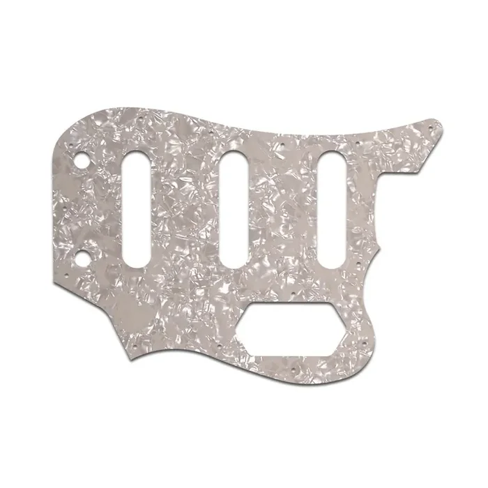 Squier By Fender Vintage Modified Bass Vi – Aged Pearl W/B/W Lamination