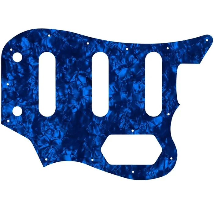 Squier By Fender Vintage Modified Bass Vi – Dark Blue Pearl Black/White/Black Lamination