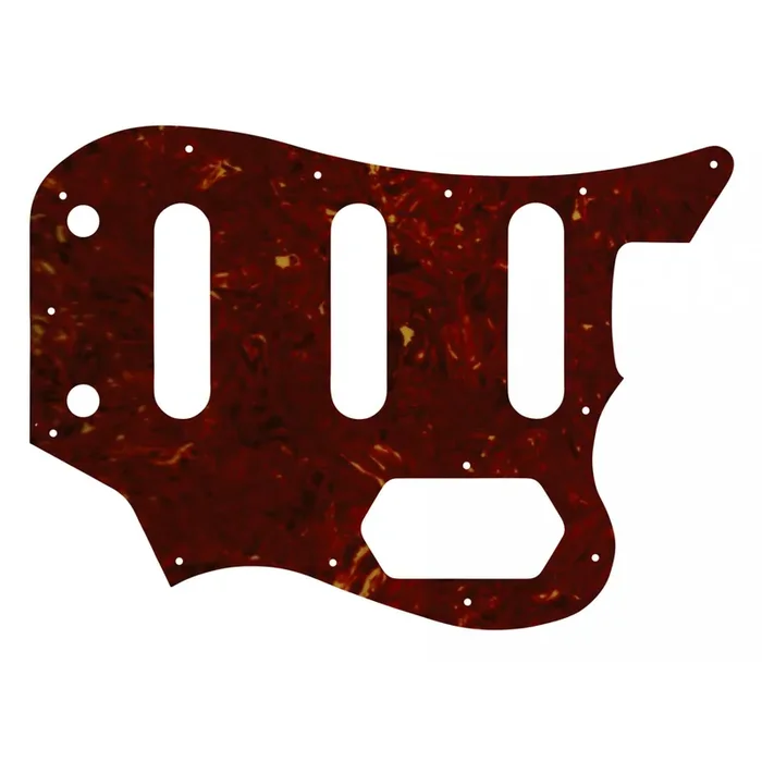 Squier By Fender Vintage Modified Bass Vi – Light Brown Celluloid Tortoiseshell W/B/W Lamination