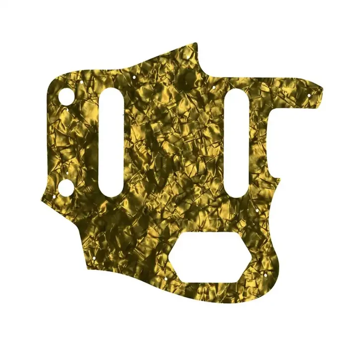 Squier By Fender Vintage Modified Jaguar – Gold Pearl Black/White/Black Lamination