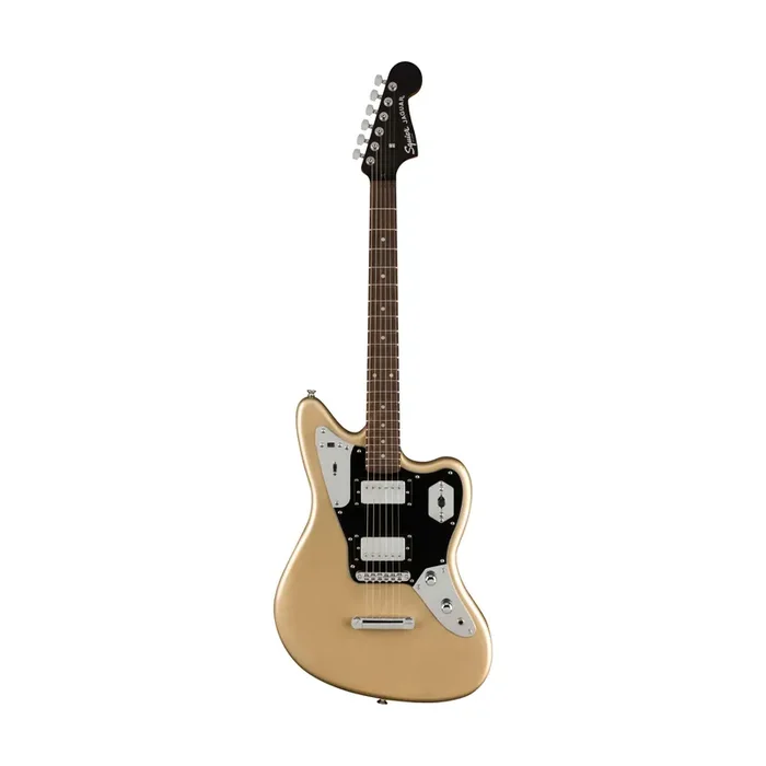 Squier Contemporary Jaguar HH Electric Guitar, Laurel FB, Shoreline Gold