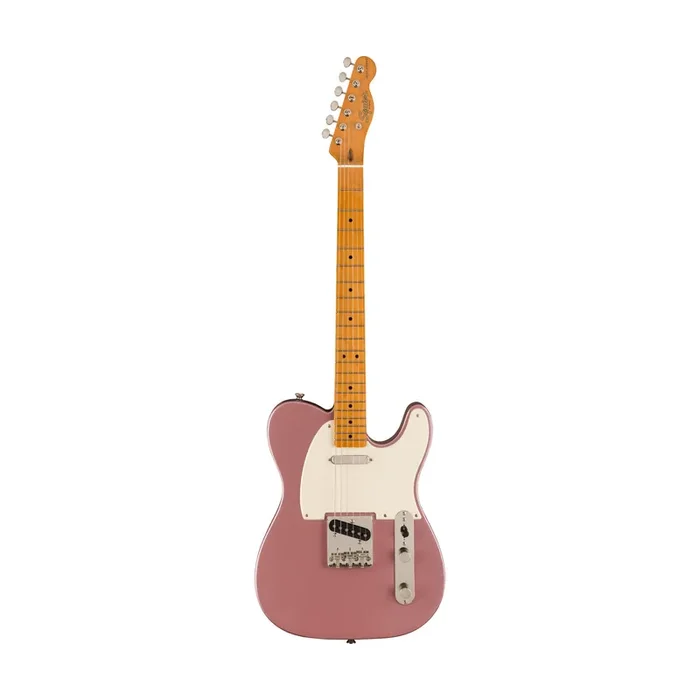 Squier FSR Classic Vibe 50s Telecaster Electric Guitar, Maple FB, Burgundy Mist