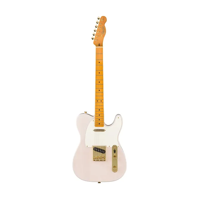 Squier FSR Classic Vibe 50s Telecaster Electric Guitar, Maple FB, White Blonde