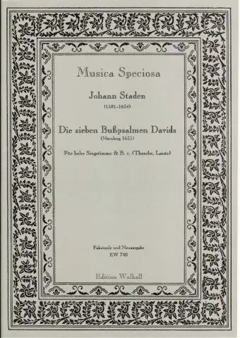 Staden Die sieben Bußpsalmen Davids