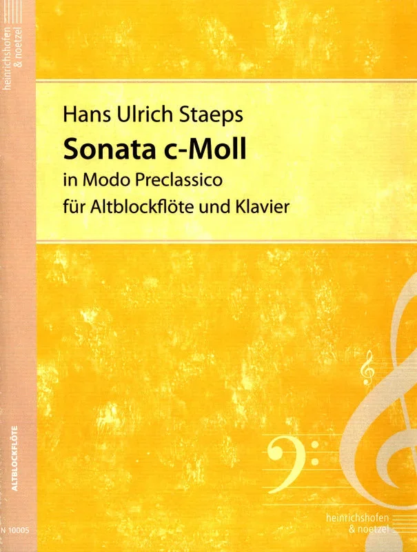 Staeps: Recorder Sonata in C Minor