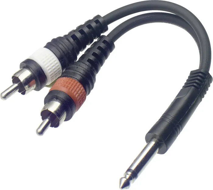 Stagg 1 x Jack Male/2x RCA Male