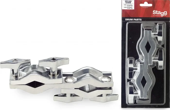 Stagg Basic Extension Clamp For Two Tubes