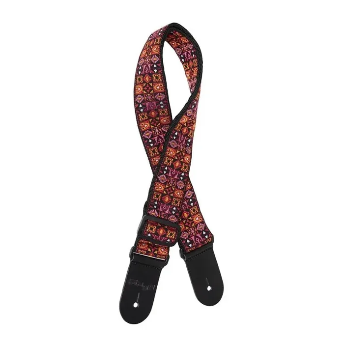 Stagg Hootenany Guitar Strap – Red