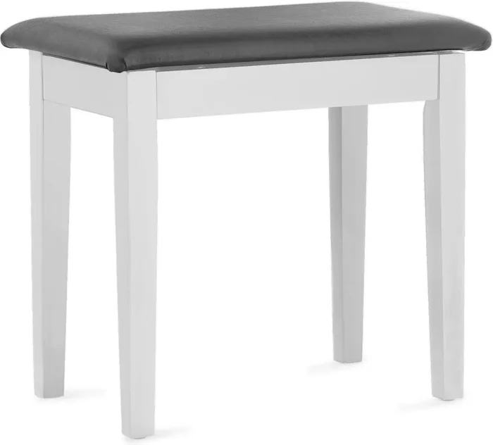 Stagg Piano Bench – White Matte