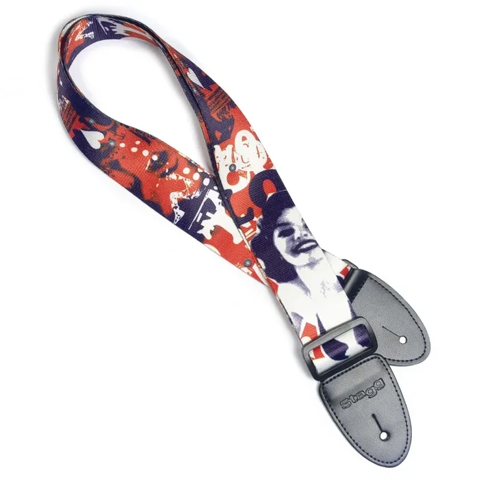 Stagg Pop Girl Red 1 Guitar Strap