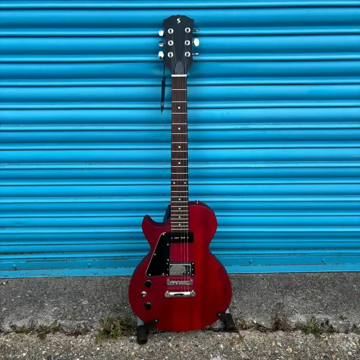 Stagg SEL-HB90 Cherry Left Hand Electric Guitar
