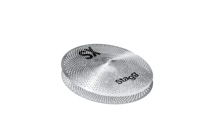 Stagg SX Silent 14″ Practice Hi Hat Cymbals
