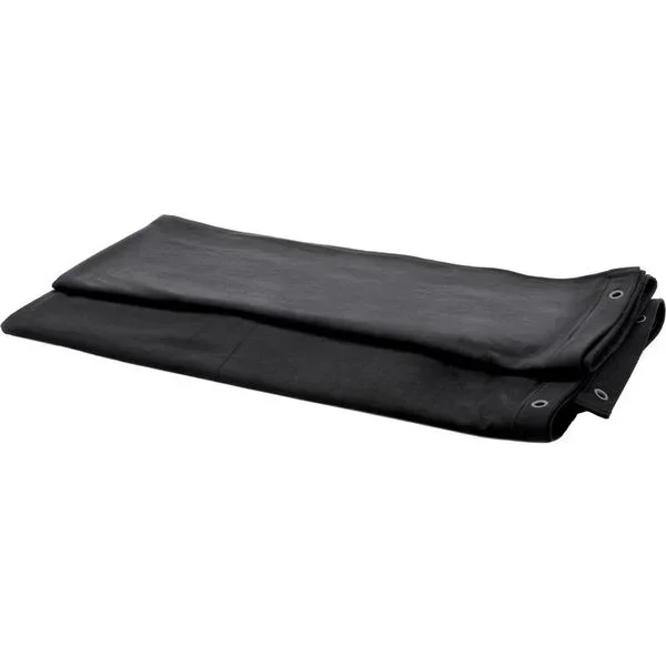 Stairville Curtain 300g/m² 3.0×3.0m Bk