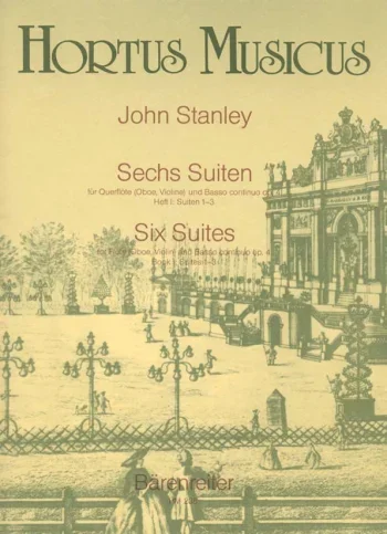 Stanley : Six Suites, Op.4, Vol. 1: Nos. 1 – 3. : Oboe: (Barenreiter)