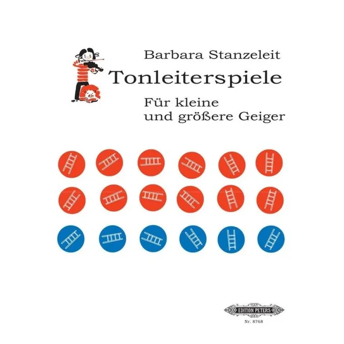Stanzeleit, Barbara – Tonleiterspiele für kleine und größere Geiger
