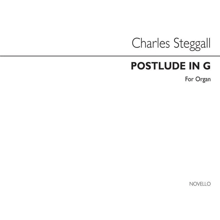 Steggall, Charles – Postlude In G