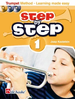 Step By Step: Trumpet Method Book & CD & DVD